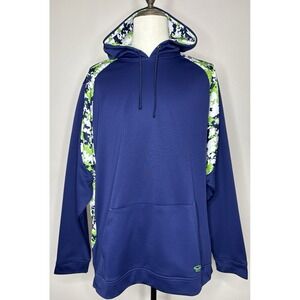Boombah Hoodie Men's 3XL Navy Digital Camo Performance Pullover